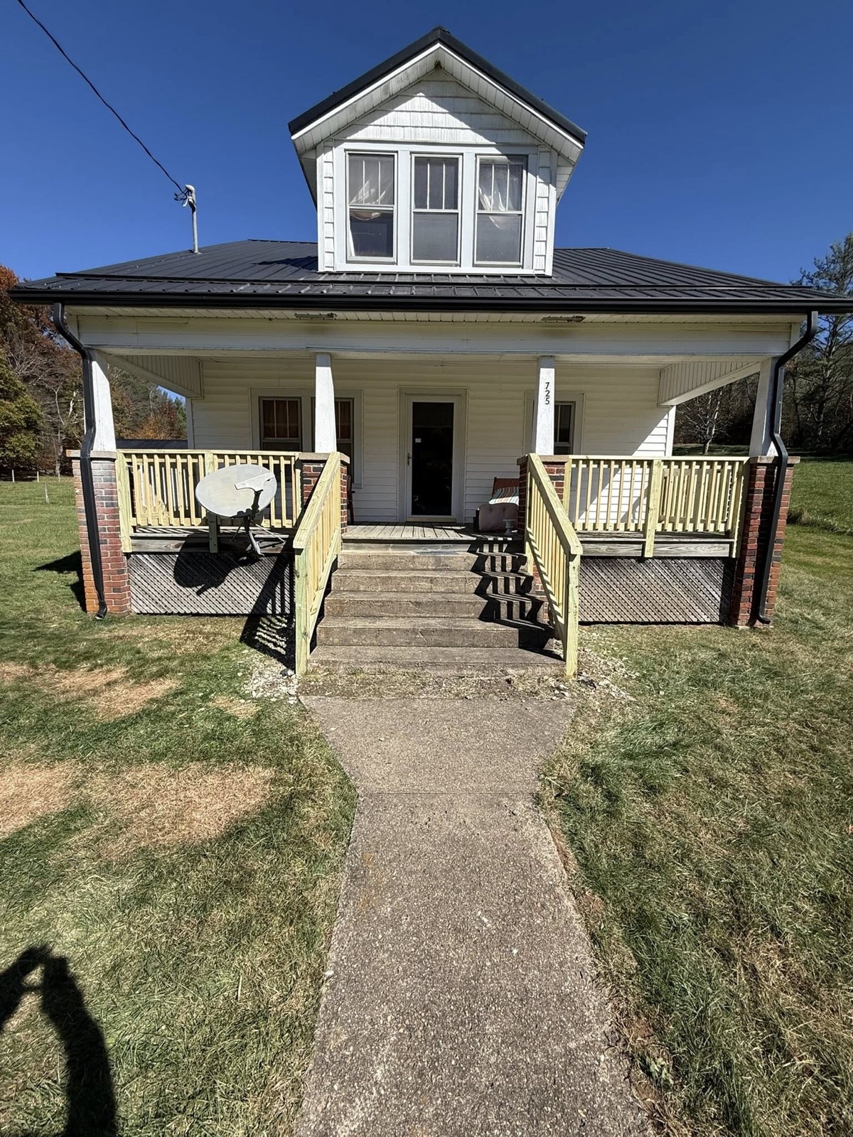 Front porch railing installation in Hillsville, VA — Perfect Build Solutions